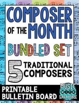 Composer of the Month - Bundle #1 Digital Resources